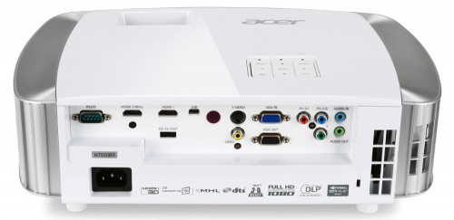Проектор Acer H7550ST DLP 3000Lm (1920x1080) 10000:1 ресурс лампы:4000часов 3xHDMI 3.4кг фото 4