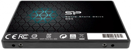 Накопитель SSD Silicon Power SATA-III 240GB SP240GBSS3S55S25 Slim S55 2.5" фото 3