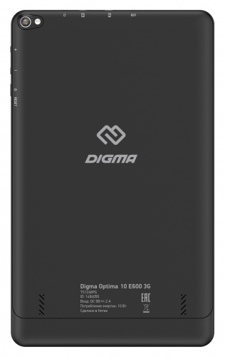 Планшет Digma Optima 10 E600 3G SC7731E (1.3) 4C RAM2Gb ROM16Gb 10.1" IPS 1280x800 3G Android 11.0 Go черный 2Mpix 0.3Mpix BT GPS WiFi Touch microSD 128Gb minUSB 4000mAh фото 4