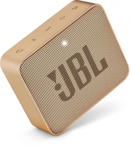 Колонка порт. JBL GO 2 золотистый 3W 1.0 BT/3.5Jack 730mAh (JBLGO2CHAMPAGNE) фото 3