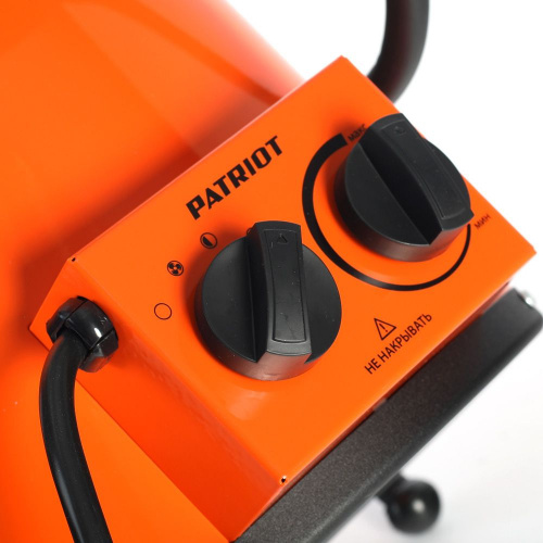 Тепловая пушка электрическая Patriot PTR 5 оранжевый фото 4
