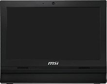 Моноблок MSI PRO 16T 7M-022RU 15.6" HD Touch Cel 3865U (1.8)/4Gb/500Gb/HDG610/CR/Free DOS/GbitEth/WiFi/BT/65W/Cam/черный 1366x768