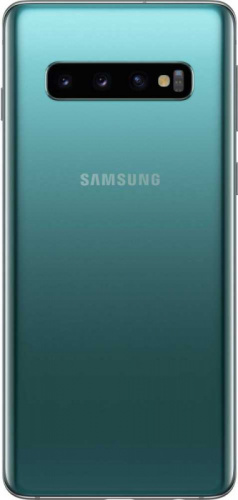 Смартфон Samsung SM-G973F Galaxy S10 128Gb 8Gb зеленый моноблок 3G 4G 2Sim 6.1" 1440x2960 Android 9 16Mpix 802.11abgnac NFC GPS GSM900/1800 GSM1900 Ptotect MP3 microSD max512Gb фото 2