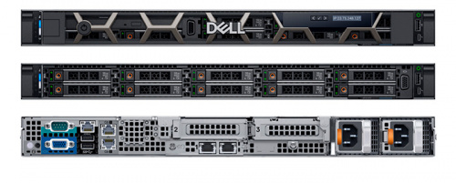 Сервер Dell PowerEdge R440 1x4116 2x16Gb 2RRD x4 4x8Tb 7.2K 3.5" SAS RW H730p LP iD9En 1G 2P 2x550W 3Y NBD Conf-1 (210-ALZE-183)