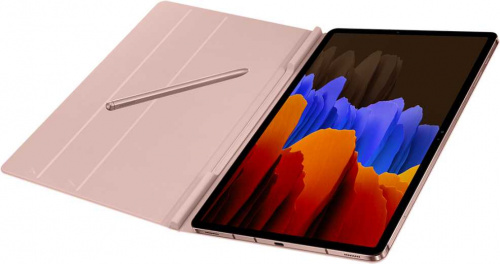 Чехол Samsung для Samsung Galaxy Tab S7+ Book Cover полиуретан бронзовый (EF-BT970PAEGRU) фото 9