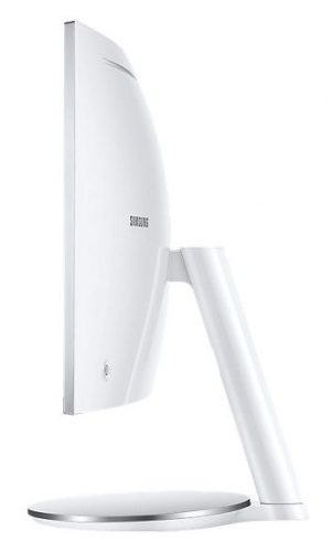 Монитор Samsung 34" C34J791WTI серебристый VA LED 4ms 21:9 HDMI M/M полуматовая HAS 3000:1 300cd 178гр/178гр 3440x1440 DisplayPort USB 7.7кг фото 3
