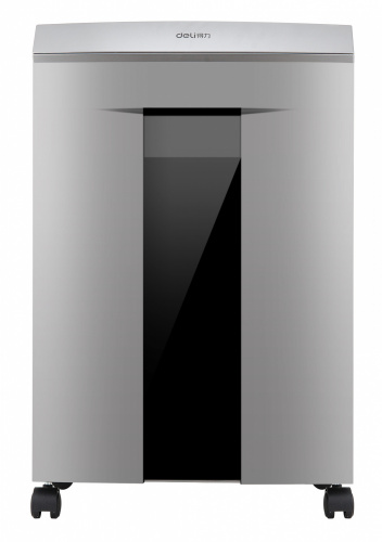 Шредер Deli 9959 серый с автоподачей (секр.P-6) фрагменты 7лист. 30лтр. скрепки скобы фото 2