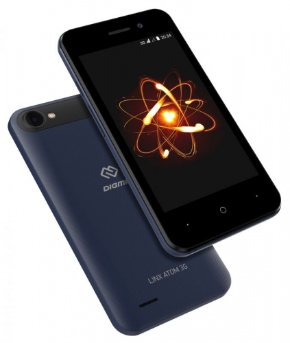 Смартфон Digma Atom 3G Linx 4Gb 512Mb темно-синий моноблок 3G 2Sim 4" 480x800 Android 8.1 2Mpix WiFi GSM900/1800 GSM1900 TouchSc MP3 FM microSD max32Gb фото 7