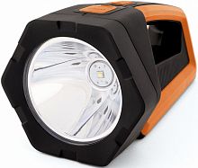Фонарь универсальный Яркий Луч S-600 BIZON черный/оранжевый 12Вт лам.:светодиод. 1100lx CR18650x4