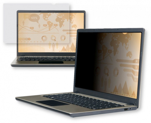 Экран защиты информации для ноутбука 3M PF121W1B (7000013834) 12.1" черный фото 3
