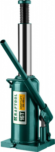 Домкрат Kraftool Kraft-Lift 43462-16_z01 бутылочный гидравлический зеленый фото 2