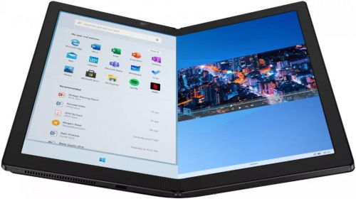 Ультрабук Lenovo ThinkPad X1 Fold G1 Core i5 L16G7 8Gb SSD512Gb Intel UHD Graphics 13.3" OLED Touch QXGA (2048x1536) 4G Windows 10 Professional black WiFi BT Cam фото 3