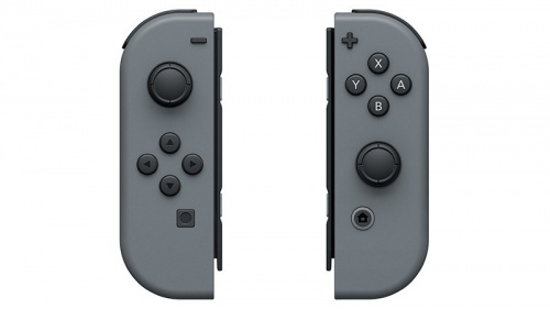 Беспроводной контроллер Nintendo Joy-Con серый для: Nintendo Switch