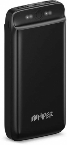 Мобильный аккумулятор Hiper SL20000 Li-Ion 20000mAh 2.1A+2.1A черный 2xUSB
