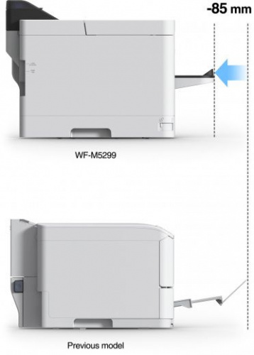 Принтер струйный Epson WorkForce Pro WF-M5299DW (C11CG07401) A4 Duplex Net WiFi USB RJ-45 черный фото 4