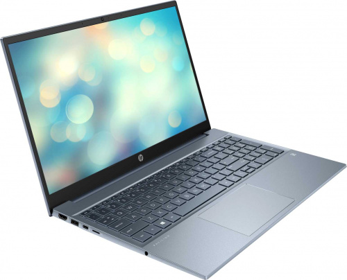 Ноутбук HP Pavilion 15-eh1022ur Ryzen 7 5700U/16Gb/SSD512Gb/AMD Radeon/15.6"/IPS/Touch/FHD (1920x1080)/Free DOS 3.0/blue/WiFi/BT/Cam фото 6