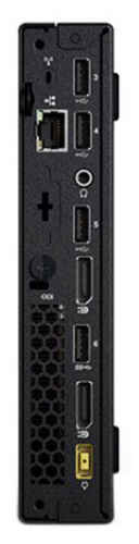 ПК Lenovo ThinkCentre M715q slim A6 Pro 8570E (3)/4Gb/500Gb 7.2k/R5/noOS/GbitEth/WiFi/BT/клавиатура/мышь/черный фото 3