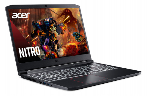 Ноутбук Acer Nitro 7 AN715-52-5455 Core i5 10300H/16Gb/SSD512Gb/NVIDIA GeForce GTX 1660 Ti 6Gb/15.6"/IPS/FHD (1920x1080)/Eshell/black/WiFi/BT/Cam фото 8