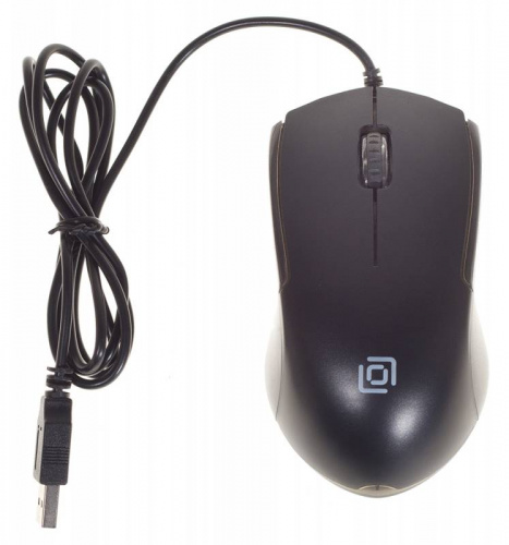 Мышь Оклик 245M черный оптическая (1000dpi) USB (3but) фото 7