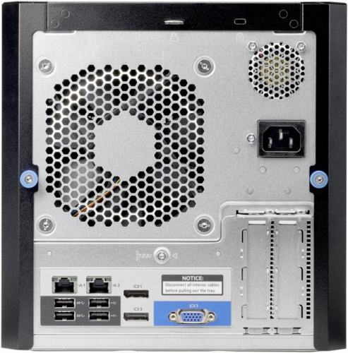 Сервер HPE ProLiant MicroServer Gen10 1xX3216 1x8Gb x4 3.5" SATA 1G 2P 1x200W 2xDisplayPort (873830-421) фото 4