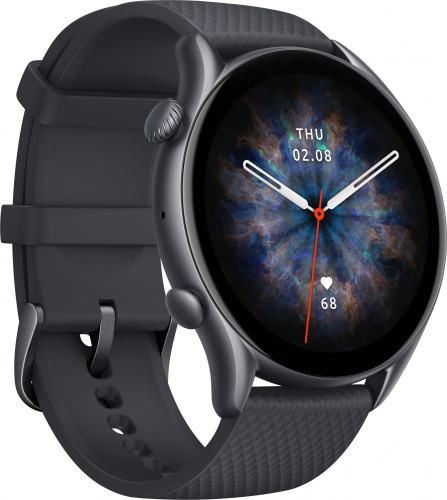 Смарт-часы Amazfit GTR 3 Pro A2040 1.45" AMOLED черный фото 2