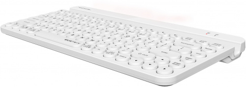 Клавиатура A4Tech Fstyler FBK30 белый USB беспроводная BT/Radio slim Multimedia (FBK30 WHITE) фото 7
