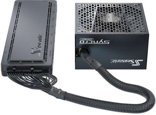 Корпус Seasonic CASE SYNCRO Q704 PLATINUM черный 850W ATX 4x120mm 7x140mm 2xUSB3.0 audio bott PSU фото 4