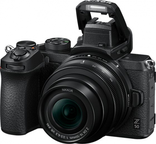 Фотоаппарат Nikon Z50 черный 20.9Mpix 3.2" 4K WiFi Nikkor Z DX 16-50mm VR + FTZ EN-EL25 фото 9