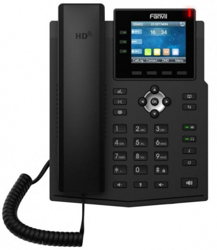 Телефон IP Fanvil X3U Pro черный фото 2