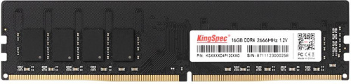 Память DDR4 16GB 2666MHz Kingspec KS2666D4P12016G RTL PC4-21300 DIMM 288-pin 1.2В single rank Ret фото 2