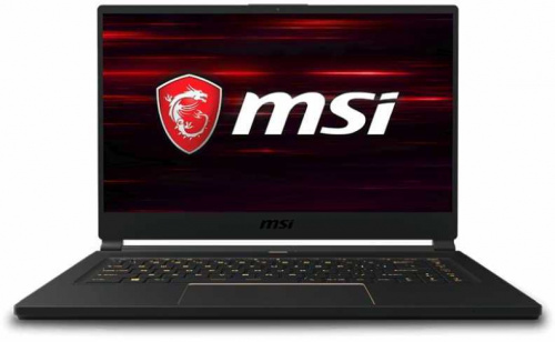 Ноутбук MSI GS65 Stealth 9SF-643RU Core i7 9750H/32Gb/SSD1Tb/nVidia GeForce RTX 2070 MAX Q 8Gb/15.6"/IPS/FHD (1920x1080)/Windows 10/black/WiFi/BT/Cam