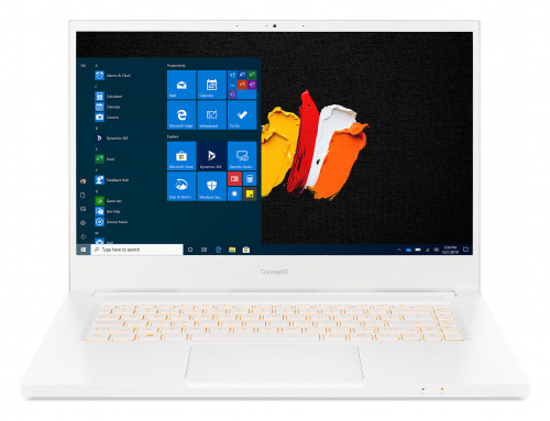 Ноутбук Acer ConceptD 3 CN315-72G-72GA Core i7 10750H/16Gb/SSD512Gb/NVIDIA GeForce GTX 1650 Ti 4Gb/15.6"/IPS/FHD (1920x1080)/Windows 10 Professional/white/WiFi/BT/Cam фото 7