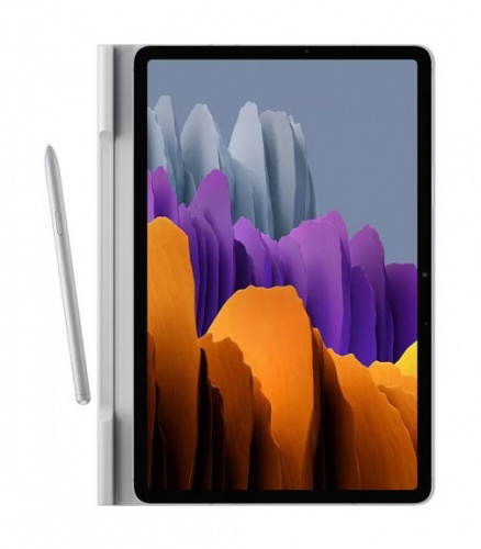 Чехол Samsung для Samsung Galaxy Tab S7 Book Cover полиуретан светло-серый (EF-BT630PJEGRU) фото 2