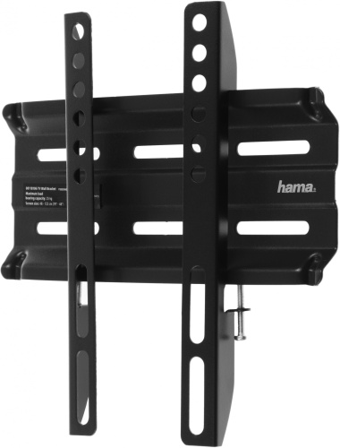 Кронштейн для телевизора Hama H-118106 черный 19"-48" макс.25кг настенный фиксированный фото 4