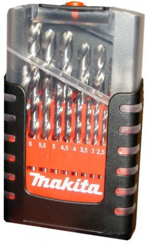 Набор сверл Makita M-force (D-29876) по металлу (19пред.) для шуруповертов/дрелей