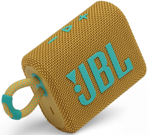 Колонка порт. JBL GO 3 желтый 4.2W 1.0 BT 10м (JBLGO3YEL) фото 10