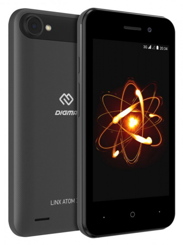 Смартфон Digma Atom 3G Linx 4Gb 512Mb темно-серый моноблок 3G 2Sim 4" 480x800 Android 8.1 2Mpix WiFi GSM900/1800 GSM1900 TouchSc MP3 FM microSD max32Gb фото 6