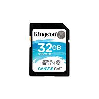 Флеш карта SDHC 32Gb Class10 Kingston SDG/32GB Canvas Go
