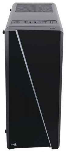 Корпус Aerocool Cylon черный без БП ATX 1x120mm 2xUSB2.0 1xUSB3.0 audio CardReader bott PSU фото 3