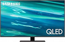Телевизор QLED Samsung 65" QE65Q80AAUXRU Series 8 черненое серебро 4K Ultra HD 120Hz DVB-T2 DVB-C DVB-S2 WiFi Smart TV (RUS)