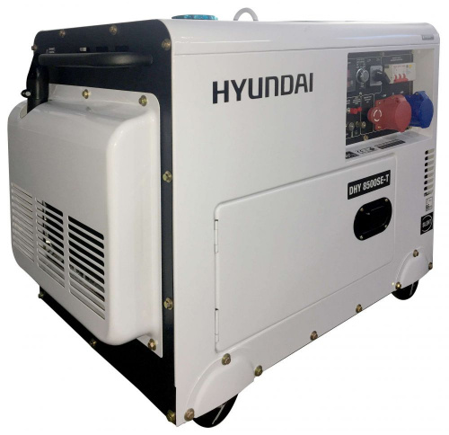 Генератор Hyundai DHY 8500SE-T 7.2кВт фото 2