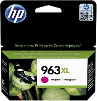 Картридж струйный HP 963XL 3JA28AE пурпурный (1600стр.) для HP OfficeJet Pro 901x/902x HP
