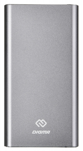Мобильный аккумулятор Digma DG-ME-10000 10000mAh 3A 1xUSB темно-серый фото 8