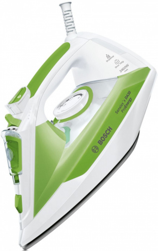 Утюг Bosch TDA302401E 2400Вт белый/зеленый фото 3