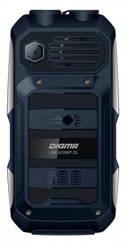 Мобильный телефон Digma A230WT 2G Linx 32Mb темно-синий моноблок 2Sim 2.31" 240x320 GSM900/1800 Ptotect MP3 FM microSD max8Gb фото 5