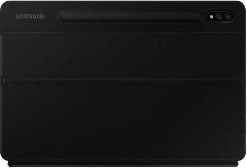 Чехол-клавиатура Samsung для Samsung Galaxy Tab S7 EF-DT870BBRGRU полиуретан/поликарбонат черный фото 3