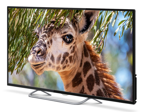 Телевизор LED PolarLine 55" 55PU11TC-SM черный 4K Ultra HD 50Hz DVB-T DVB-T2 DVB-C WiFi Smart TV (RUS) фото 2