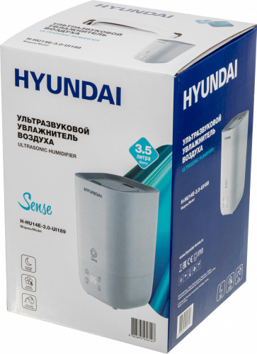 Увлажнитель воздуха Hyundai H-HU14E-3.0-UI189 23Вт (ультразвуковой) белый фото 3