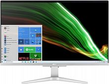 Моноблок Acer Aspire C27-1655 27" Full HD i7 1165G7 (2.8)/16Gb/SSD512Gb/MX330/Windows 10/GbitEth/WiFi/BT/135W/клавиатура/мышь/Cam/серебристый 1920x1080