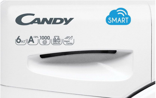 Стиральная машина Candy Smart CSS34 1062D1-07 класс: A загр.фронтальная макс.:6кг белый фото 2